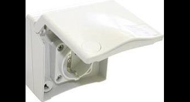 PCE 8630v Stopcontact (opbouw) Balwerpveilig IP44 Wit