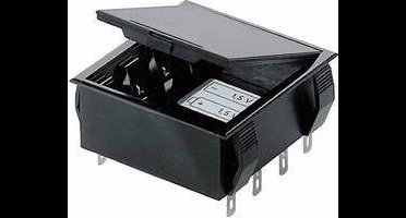 Bopla 46600000 Batterijhouder Aantal cellen: 4 AA (penlite), 9V (blok) Soldeeraansluiting (l x b x h) 65 x 65 x 21.5 mm