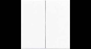 Jung A595WW Serieschakelaar Afdekking A 500, A creation, A plus Alpine-wit 1 stuk(s)