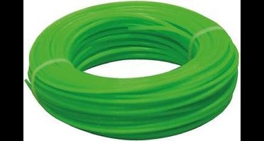 Toolland Trimmerdraad, nylon, groen, 1.6 mm, 50 m