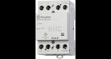 Finder 22.44.0.024.4710 Contactor 3x NO, 1x NC 24 V/DC, 24 V/AC 40 A 1 stuk(s)
