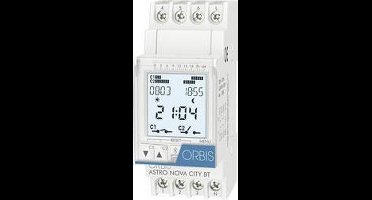 ORBIS Zeitschalttechnik ASTRO NOVA CITY 230 V DIN-rail schakelklok Digitaal 230 V/AC