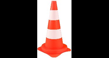 Afzetkegel 740203 50cm PVC Fluor Oranje