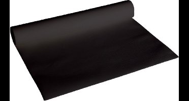 Cosy&Trendy For Professionals Tafelloper - Papier - 0,4 m x 4,8 m- Zwart