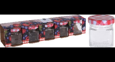 Inmaakglazen 5cl 5stuks Excelent Houseware