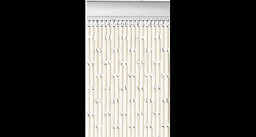 Wicotex - Vliegengordijn Tubes - 100x232 cm - Ecru