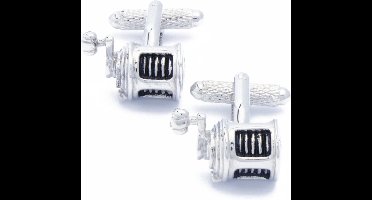 Manchetknopen - Vis Vismolen Zilver