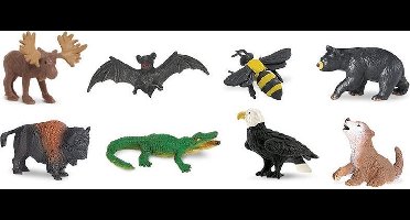 Safari Mini's Good Luck Set - Wild America