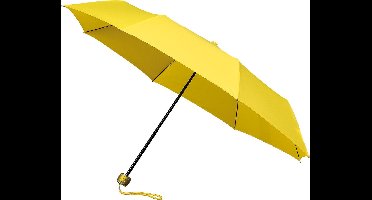 miniMAX Windproof Paraplu - 100 cm - Opvouwbaar - Handopening - Geel