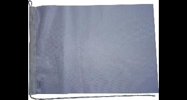 Vlaggenclub Wit vlaggetje - Blanco vlag 20x30cm om zelf te tekenen