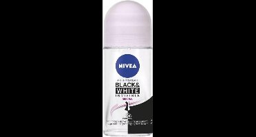 Nivea Invisible Deo Roller - Anti-transpirant Black & White 50ml