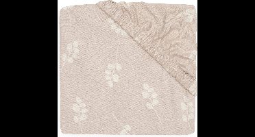 Jollein - Hoeslaken Jersey 70x140cm - Wieg, Ledikant, Babybed - Twig - Wild Rose