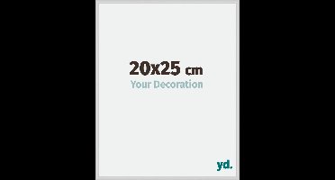 Your Decoration - Fotolijst 20x25 cm - Aluminium - Zilver Mat - Miami