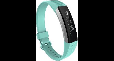 Shop4 - Geschikt voor Fitbit Alta Bandje - Siliconen Mint Groen