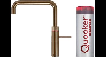 Quooker Fusion Square Messing Patina met PRO3 Boiler