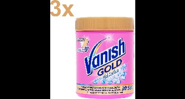 Vanish - Oxi Action - Gold Pink - Vlekverwijderaar - 3x 470g - Voordeelverpakking