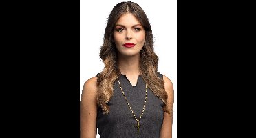 Boland - Ketting Cross Goud - Volwassenen - Unisex - Priester -