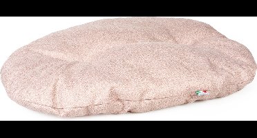 Duvoplus - Dierenkussen - Hond - Ovaal Kussen Doorstikt Royal L - 90x65x11cm Roze - 1st