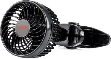 Auto ventilator - 4,5 inch - 12V - Met bevestigingsclip