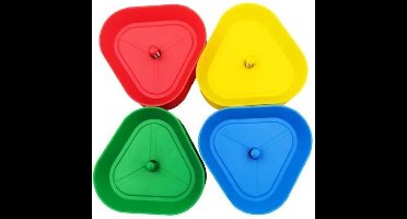 speelkaartenhouder - Kaartenhouder 4 stuks - Spelaccessoires - Geschikt voor ouderen - Voor mensen met handletsels - Voor kinderen