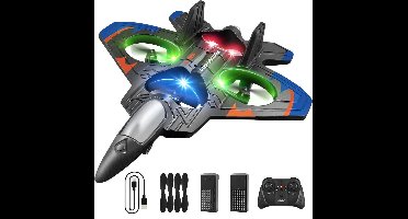 Wevelnit RC Vliegtuig voor Beginners - 2.4GHz Afstandsbestuurbaar Vliegtuig - EPP Foam - Oplaadbaar - Onbreekbaar - RC Vliegtuig voor Kinderen & Volwassenen - RC Airplanes - Ready to Fly