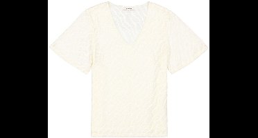 Garcia T-shirt T Shirt Met Structuur S260004 4294-whitecap Dames Maat - 3XL