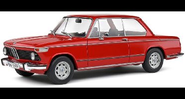 Modelauto BMW 1602 1971 red - Schaal 1:18