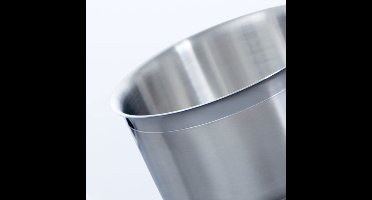 BK Karaat+ Kookpan 24cm - 6.2l - Zonder PFAS-vrije antikleeflaag - Kookpan inductie - RVS kookpan - Ovenbestendig toy 160°C - Met deksel - Zilver