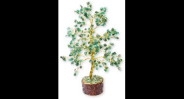 Edelsteen boompje Aventurijn ca. 23 cm