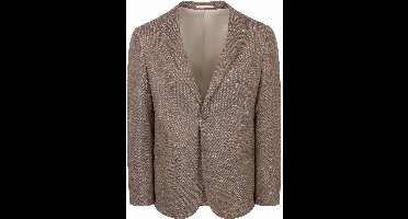 Suitable Colbert Structure Lined Bruin - Maat 58 - Heren blazer
