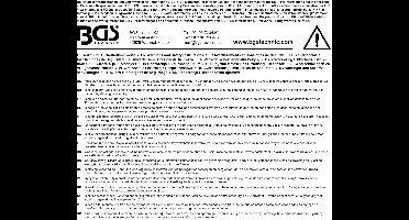 BGS Dopsleutelbit lengte 140 mm 1/2 wigprofiel (voor RIBE) M7