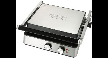 Bourgini Pure Contact Grill RVS/Zwart
