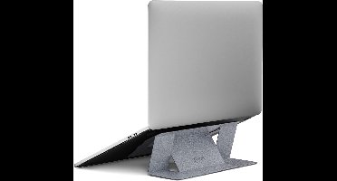 Dunne en Draagbare Laptopstandaard voor Bureau, Verstelbare Hoeken voor Optimaal Kijkcomfort, Geschikt voor Laptops tot 16