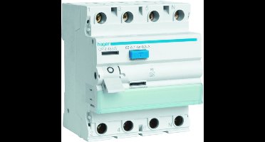 Hager CFH463G HAGER ALS 4P 63A 300MA TYPE-HI