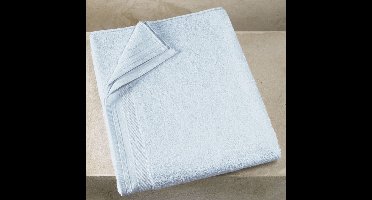 De Witte Lietaer Badlaken Contessa Powder Blue - 100 x 150 cm - Blauw - Katoen