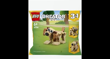 LEGO Creator 30666 - Cadeaudieren (polybag) - LEGO Hond, Beer of Eekhoorn