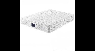 7-zone pocketvering matras – pocketveer matras – traagschuim matras – springveren matras – medium stevig matras – 140x200x25 cm – ademende polycotton hoes – golfgeheugenschuim ondersteuning