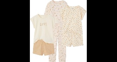 Vertbaudet Set van 3 luipaardpyjama's
