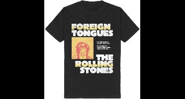 The Rolling Stones Foreign Tongues - Studio Album Heren T-shirt - zwart - 5XL