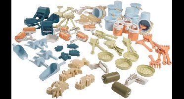 Dantoy zand- en waterspeelset BIOplastic 76-delig milieuvriendelijk.