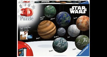 Ravensburger 3D puzzel Star Wars planeet Galaxy 531 stukjes speelgoed.
