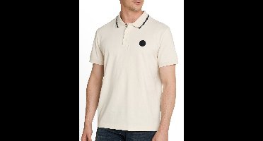 Tom Tailor - Polo Korte mouw - Heren - XL - Gebroken wit - Katoen - 1050230