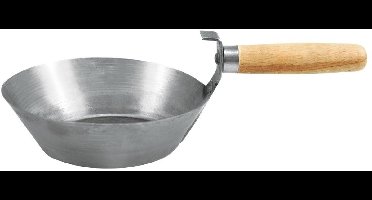 Vorel - Stalen Metseltrough - 170mm - Met Houten Handvat