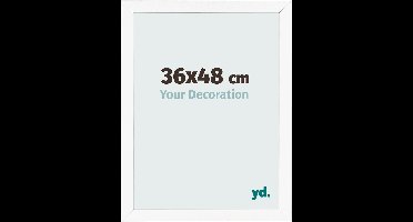 Your Decoration - Fotolijst 36x48 cm - MDF - Wit Mat - Bologna