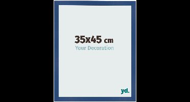 Your Decoration - Fotolijst 35x45 cm - MDF - Donkerblauw - Bologna