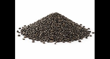 Home & Styling decoratie stenen/granulaat - 650ml - antraciet - hobby steentjes