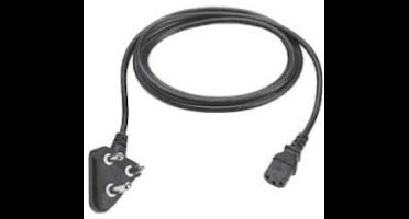 Zebra power cord, C13, IN