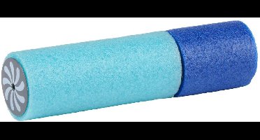 Eddy Toys Waterpistool van foam 15 cm - 6x - waterspuiten klein model - spuit 7 meter ver - blauw - water speelgoed
