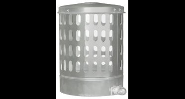 Aluminium Kraaienkap Ø140 mm