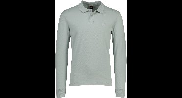 Hugo Boss poloshirt korte mouw zilver